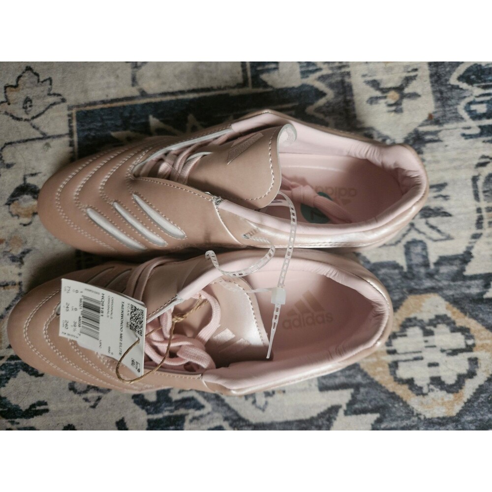 Adidas Taekwondo Mei Elite Women’s Shoes Pink HQ9181 Size 7.5 New - Picture 3 of 6
